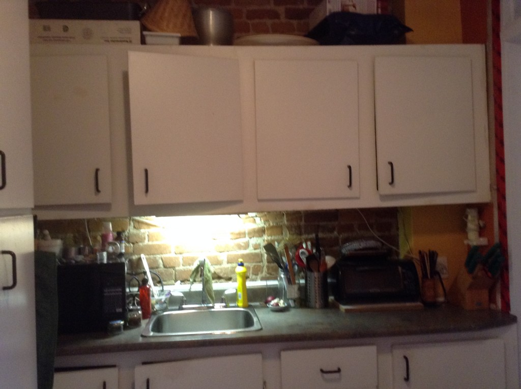Cuisine avant les travaux.
